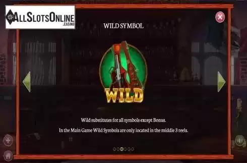 Wild feature screen