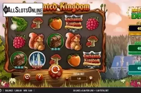 Reel Screen. Enchanted Kingdom from WMS