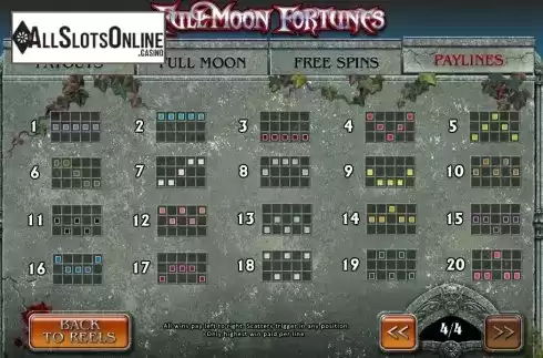 Screen6. Full Moon Fortune from Playtech