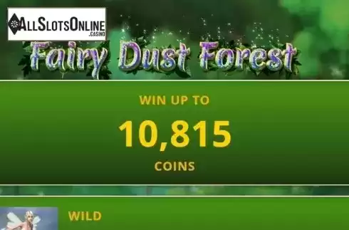 Paytable 1. Fairy Dust Forest from Genii