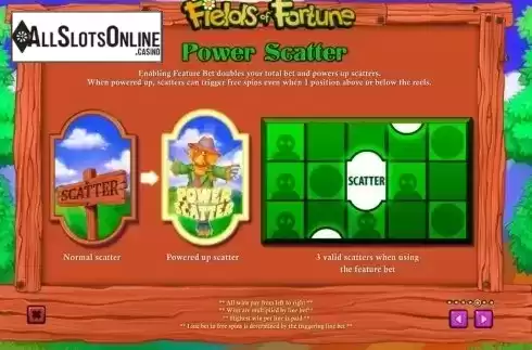 Screen6. Fields of Fortune from Playtech