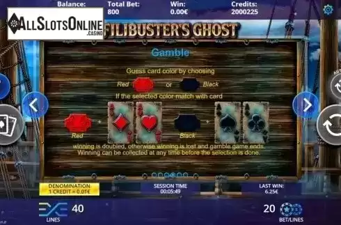 Gamble. Filibusters Ghost from DLV