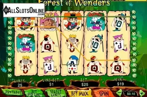 Screen7. Forest of Wonders from Playtech