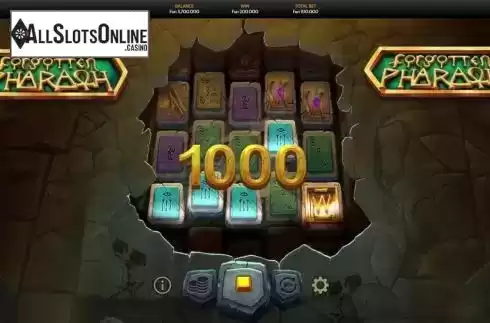 Win screen. Forgotten Pharaoh from OneTouch