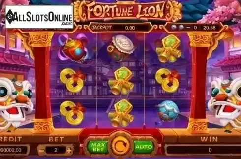 Reel Screen. Fortune Lion (TIDY) from TIDY
