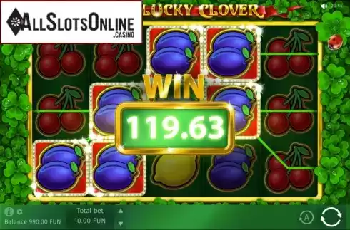 Win Screen 1. Four Lucky Clover from BGAMING