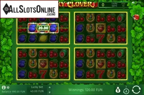 Lucky Spins. Four Lucky Clover from BGAMING