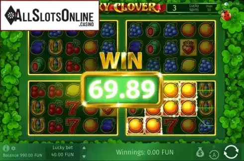 Lucky Spins Win. Four Lucky Clover from BGAMING