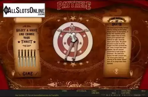 Paytable 3. Freaky Fortune HD from World Match