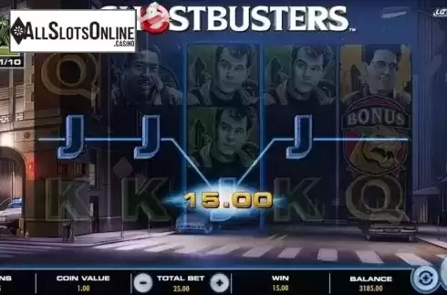 Win Screen 2. Ghostbusters Plus from IGT