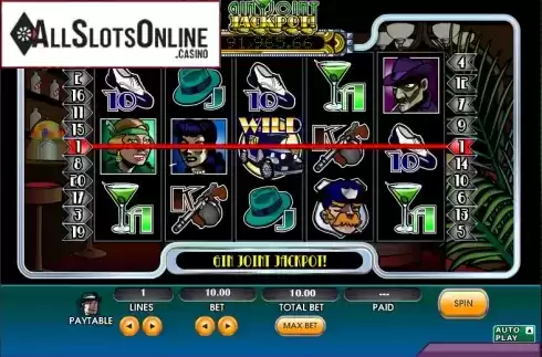 Screen3. Gin Joint Jackpot from Ash Gaming