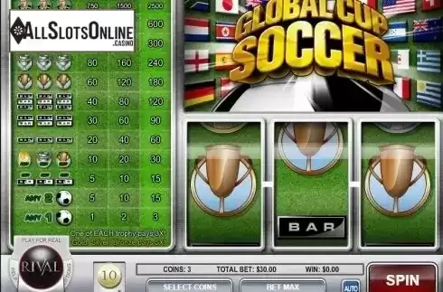 Screen2. Global Cup Soccer from Rival Gaming