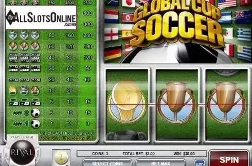 Screen4. Global Cup Soccer from Rival Gaming