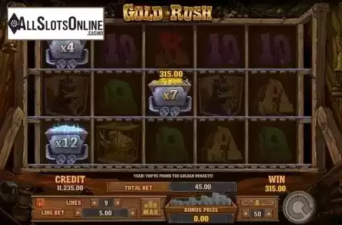 Screen 6. Gold Rush (Playson) from Playson