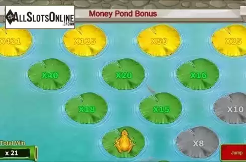 Click and pick bonus. Golden Money Frog from Sigma Gaming