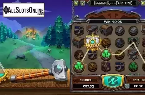 Win Screen 2. Hammer of Fortune from Green Jade Games