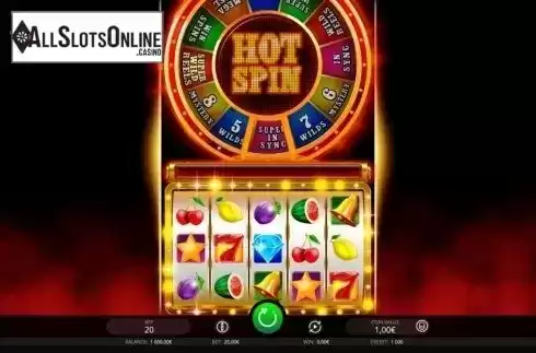 Main game. Hot Spin (iSoftBet) from iSoftBet