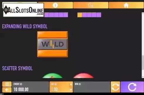 Wild Symbol screen