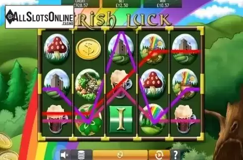 Wild win screen. Irish Luck (Eyecon) from Eyecon