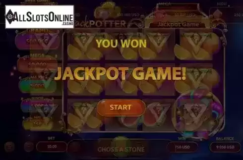 Jackpot Game Screen