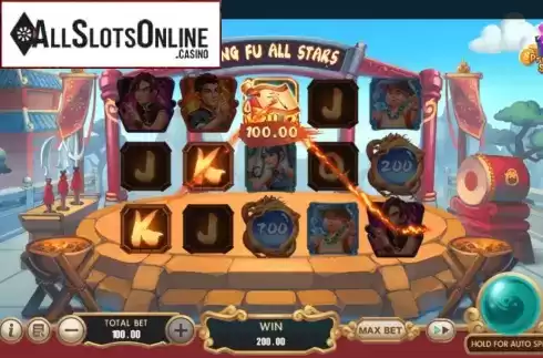 Win Screen. Kung Fu All Stars from XIN Gaming