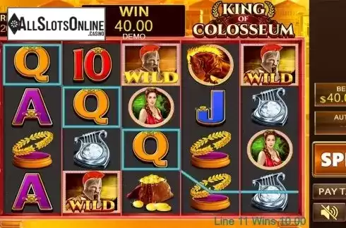 Game workflow 2. King Of Colosseum from PlayStar