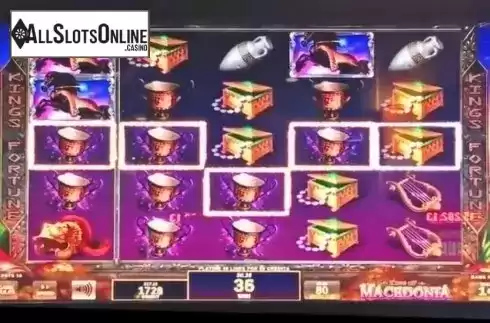 Win Screen 2. King of Macedonia from IGT
