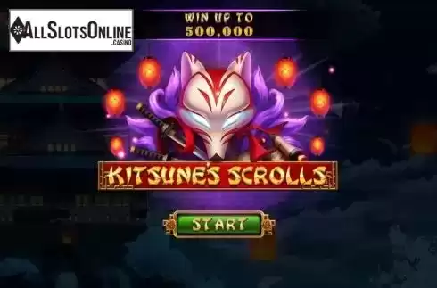 Start Screen. Kitsune’s Scrolls from Spinomenal