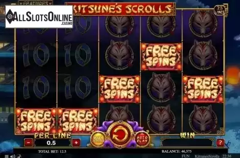 Free Spins 1. Kitsune’s Scrolls from Spinomenal