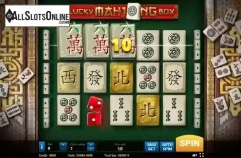 Win screen. Lucky Mahjong Box from Evoplay Entertainment