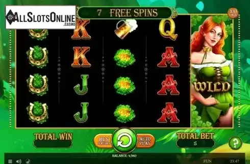 Free Spins 2. Lucky Mrs Patrick from Spinomenal