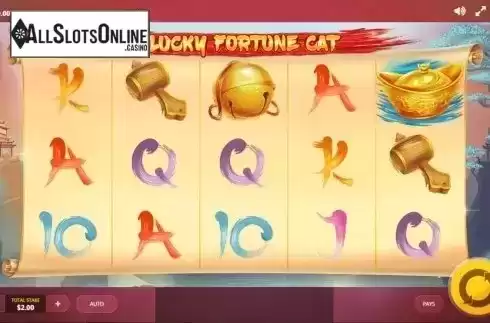 Screen 1. Lucky Fortune Cat (Red Tiger) from Red Tiger