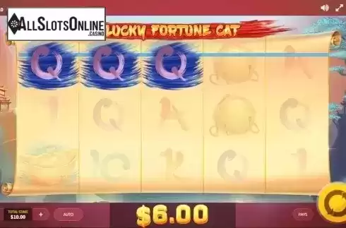Screen 2. Lucky Fortune Cat (Red Tiger) from Red Tiger