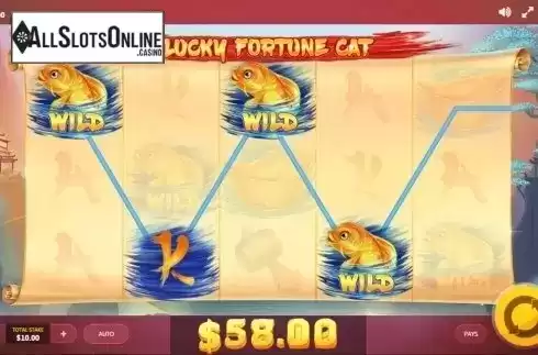 Screen 3. Lucky Fortune Cat (Red Tiger) from Red Tiger