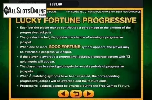 Features. Lucky Fortune (GMW) from GMW