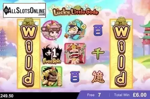 Free spins. Wild. Lucky Little Gods from Microgaming