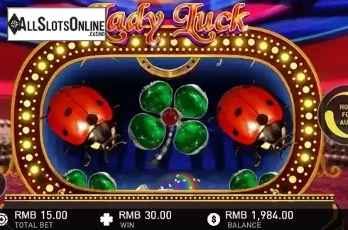 Screen 2. Lady Luck (GamePlay) from GamePlay