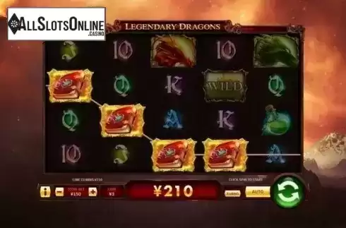 Win Screen 2. Legendary Dragons from Skywind Group