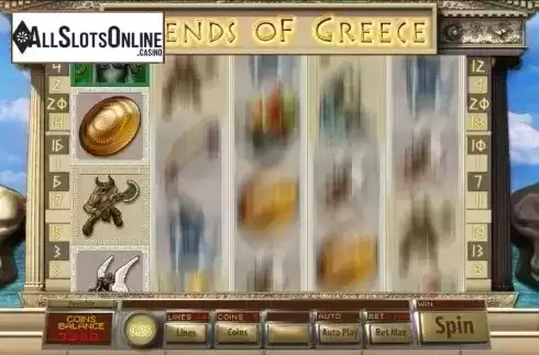 Screen4. Legends of Greece from Genii