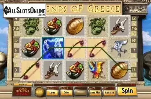 Screen5. Legends of Greece from Genii