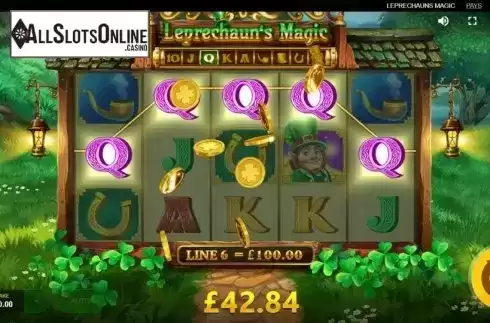 Win Screen 1. Leprechauns Magic from Red Tiger