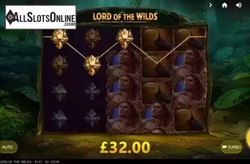 Win Screen 1. Lord Of The Wilds from Red Tiger