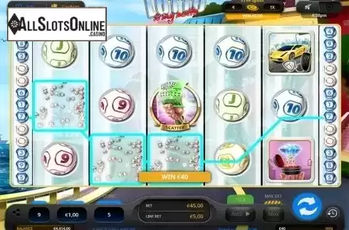Free spins screen. Lotto is My Motto from Oryx