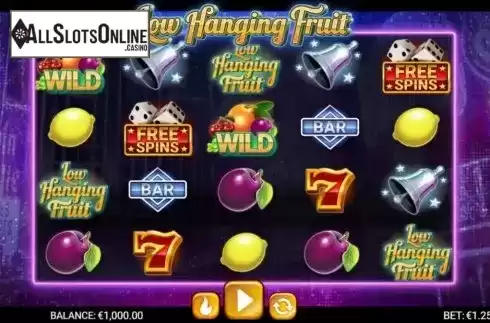 Reel Screen. Low Hanging Fruit from Leander Games