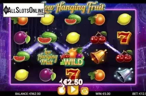 Win Screen 3. Low Hanging Fruit from Leander Games