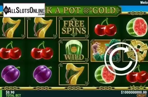 Reel Screen. Pick A Pot O Gold from Slot Factory