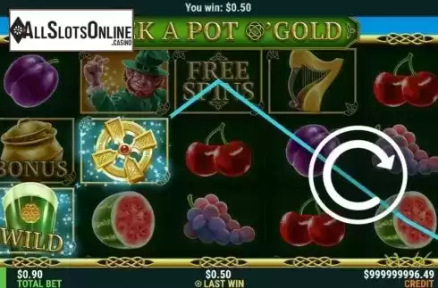Win Screen 1. Pick A Pot O Gold from Slot Factory