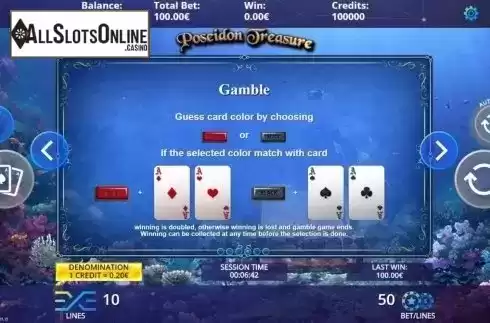 Gamble. Poseidon Treasure from DLV