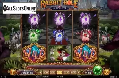 Reel Screen. Rabbit Hole Riches from Play'n Go