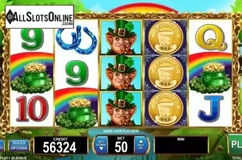 Reel Screen. Rainbows and Gold from Wild Streak Gaming